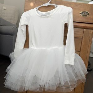 iloveplum 2y White Long Sleeve Tutu